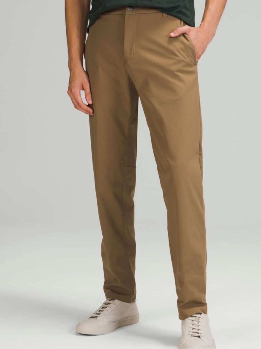Lululemon Commission Classic Fit Pant Men’s Size 32 Warpstreme Artifact Tan Z